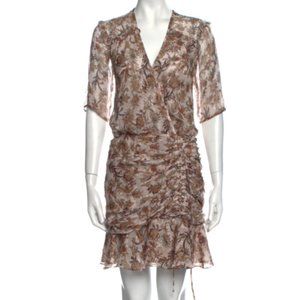 Veronica Beard Dakota Dress Blush Multi Size 8